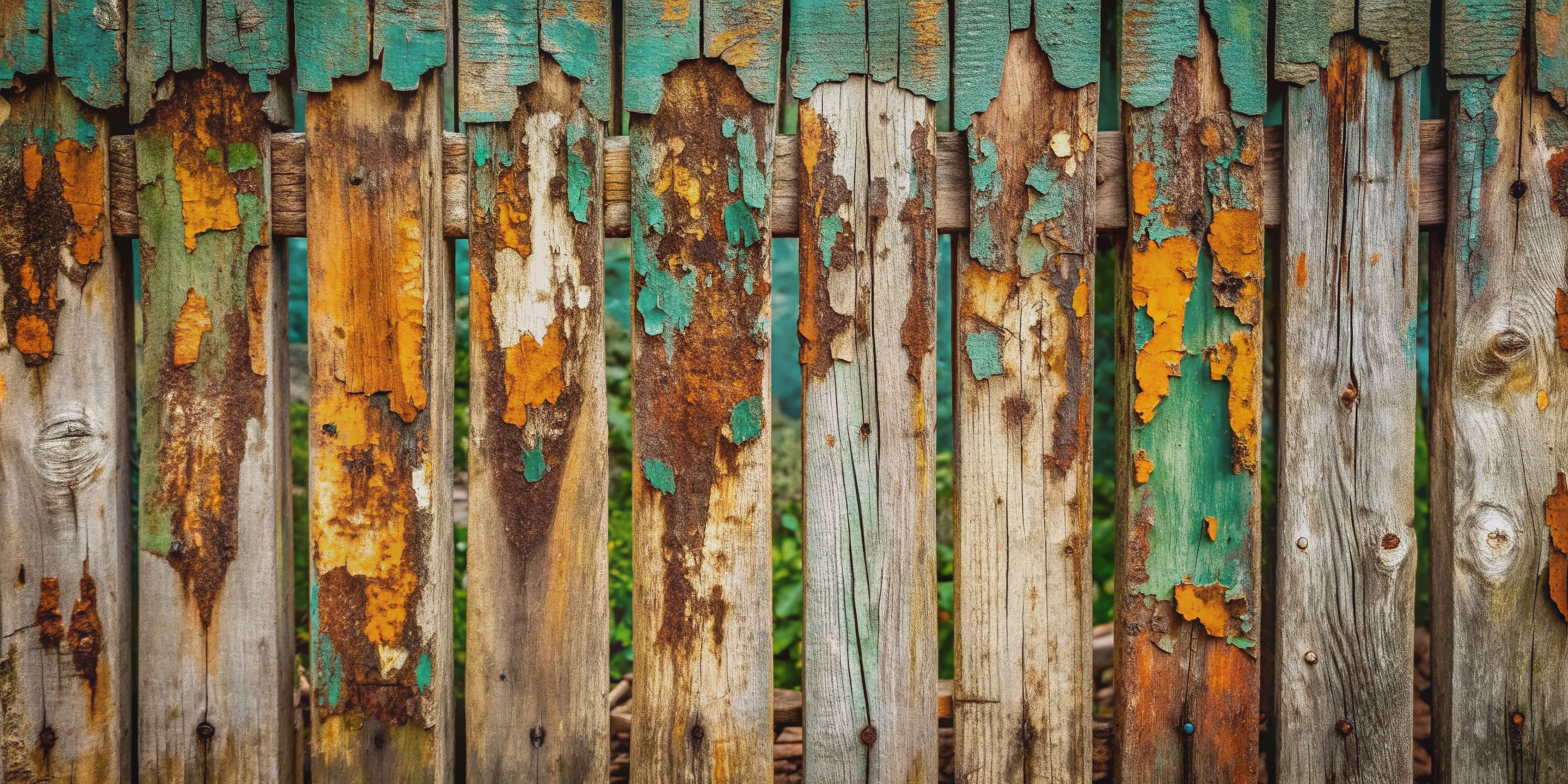 Elkorhadt fa kerítésléc – drága és igényes gondozást kíván