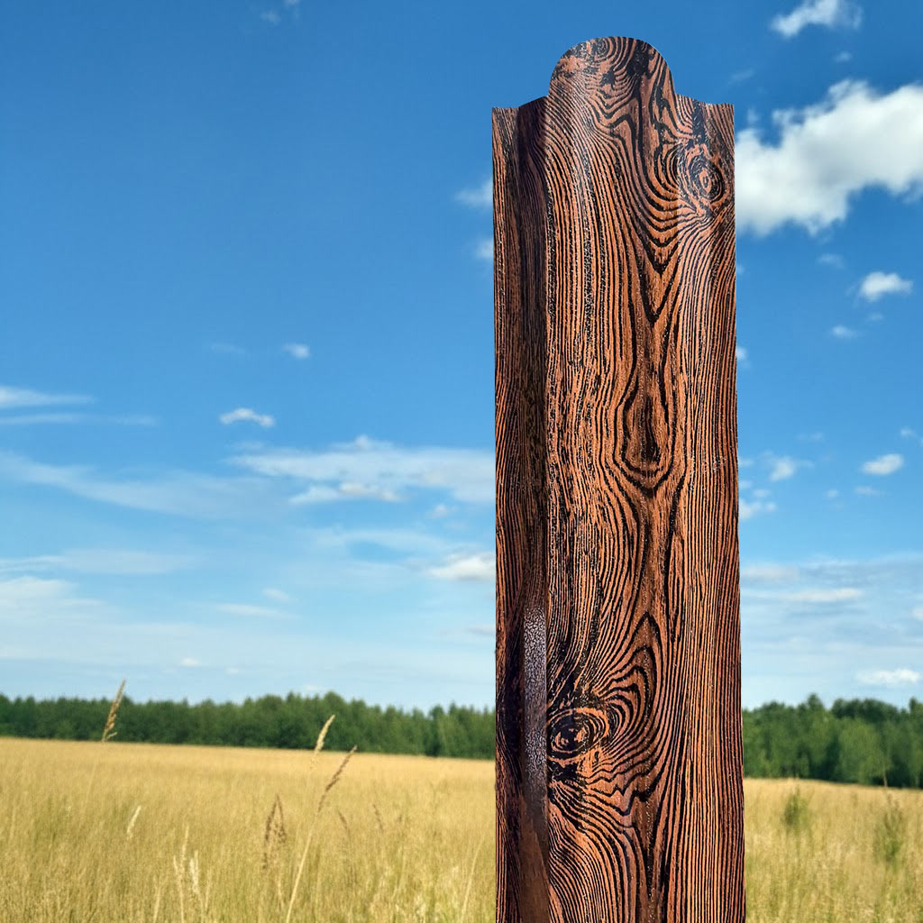 Famintás fém kerítésléc – valódi telepített kerítés, 499 Ft/fm gyártói áron